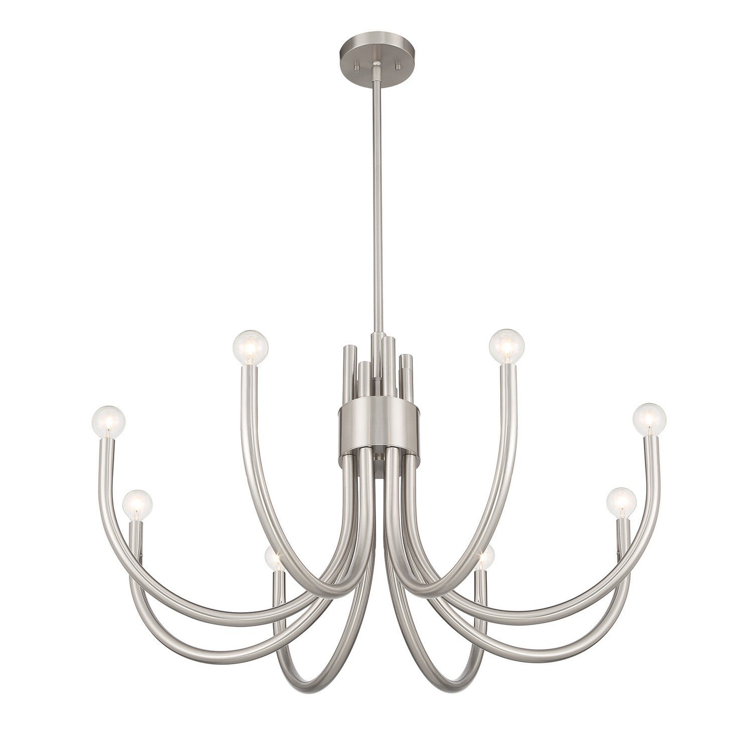 Savoy House - 1-6680-8-SN - Eight Light Chandelier - Sorrento - Satin Nickel