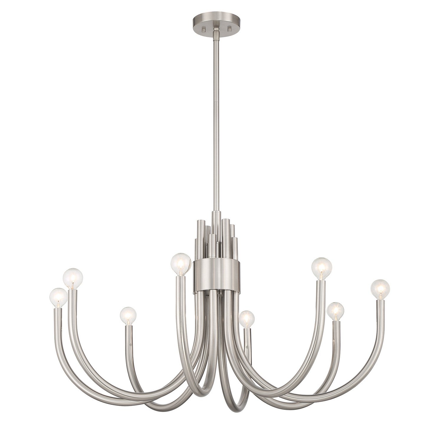 Savoy House - 1-6680-8-SN - Eight Light Chandelier - Sorrento - Satin Nickel