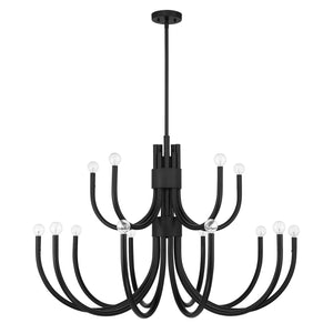 Savoy House - 1-6682-15-89 - 15 Light Chandelier - Sorrento - Matte Black