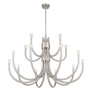 Savoy House - 1-6682-15-SN - 15 Light Chandelier - Sorrento - Satin Nickel