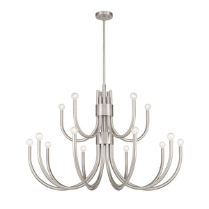 Savoy House - 1-6682-15-SN - 15 Light Chandelier - Sorrento - Satin Nickel