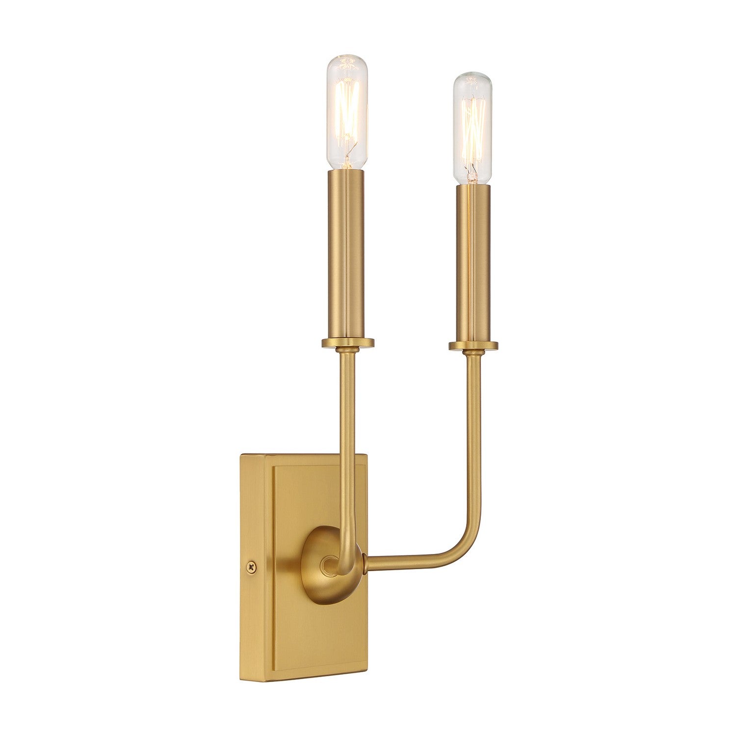 Savoy House - 9-4044-2-322 - Two Light Wall Sconce - Avondale - Warm Brass