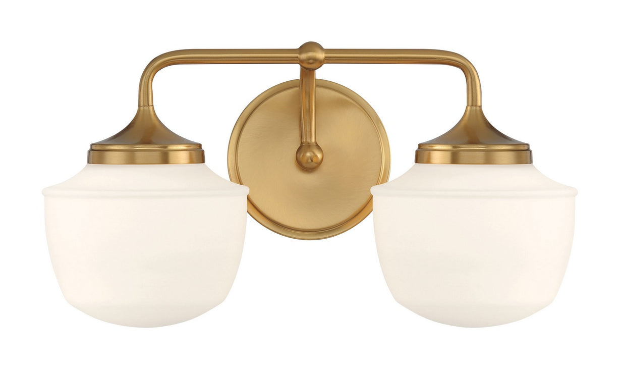 Minka-Lavery - 2572-575 - Two Light Bath Vanity - Cornwell - Aged Brass