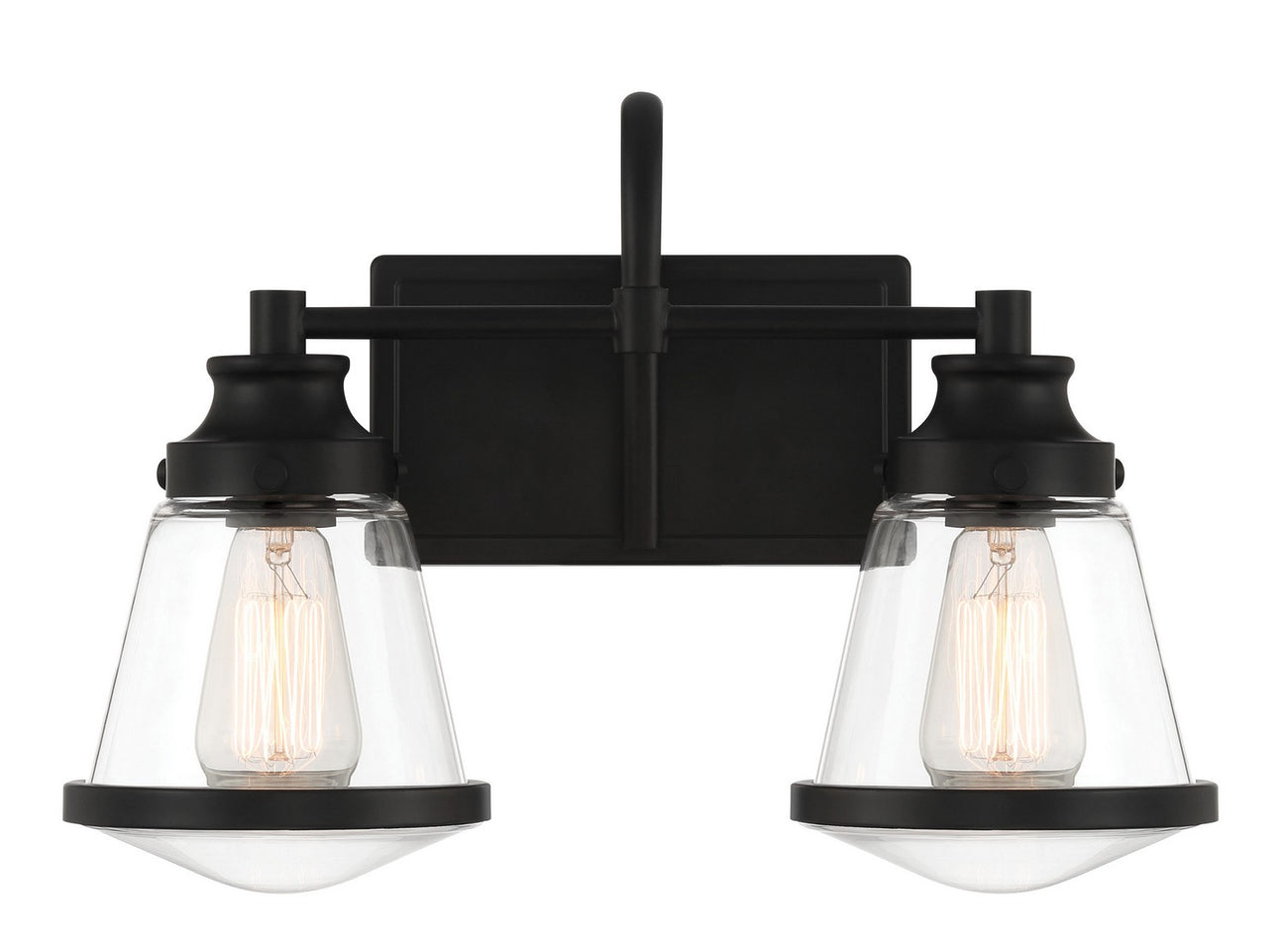 Minka-Lavery - 2582-66A - Two Light Bath Vanity - Mannsdale - Coal