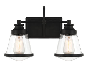 Minka-Lavery - 2582-66A - Two Light Bath Vanity - Mannsdale - Coal