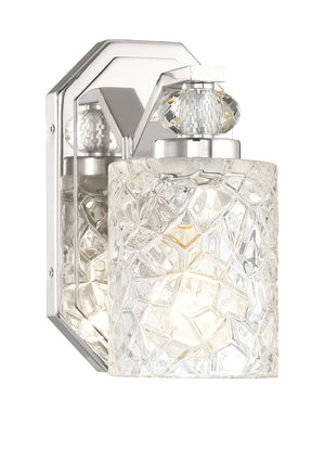 Minka-Lavery - 2611-77 - One Light Bath Vanity - Crystal Kay - Chrome