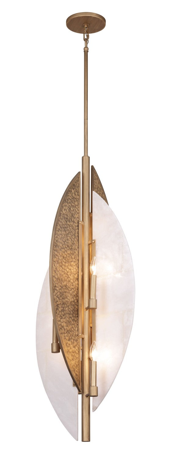 Minka-Lavery - 3463-788 - Eight Light Pendant - Saint Martin - Ashen Gold