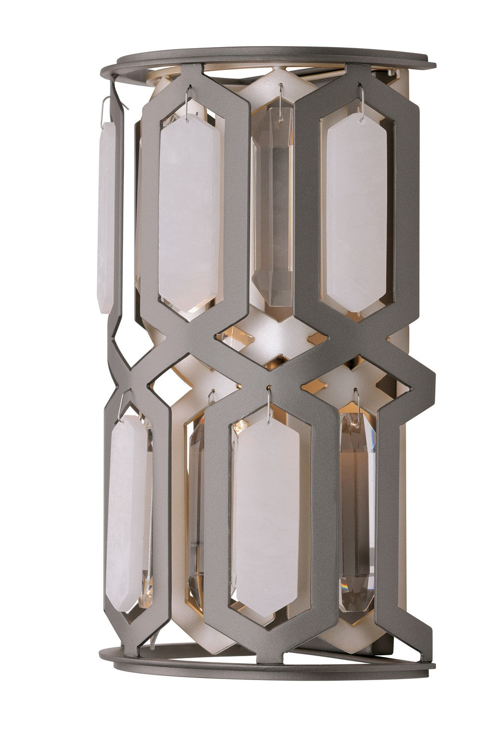 Minka-Lavery - 3581-795 - One Light Wall Sconce - Hexly - Bronze & Sultry Silver