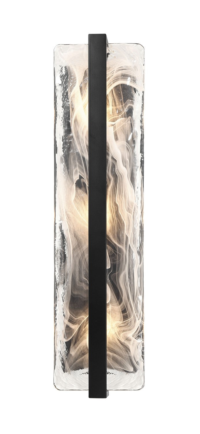 Minka-Lavery - 3615-66A - Three Light Wall Sconce - Cloud Break - Coal