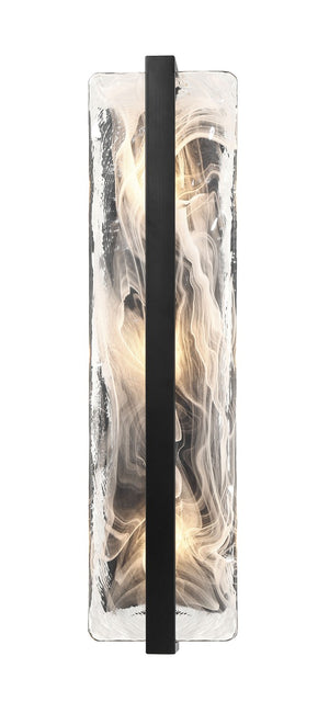 Minka-Lavery - 3615-66A - Three Light Wall Sconce - Cloud Break - Coal