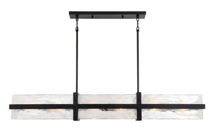 Minka-Lavery - 3617-66A - 12 Light Island Pendant - Cloud Break - Coal