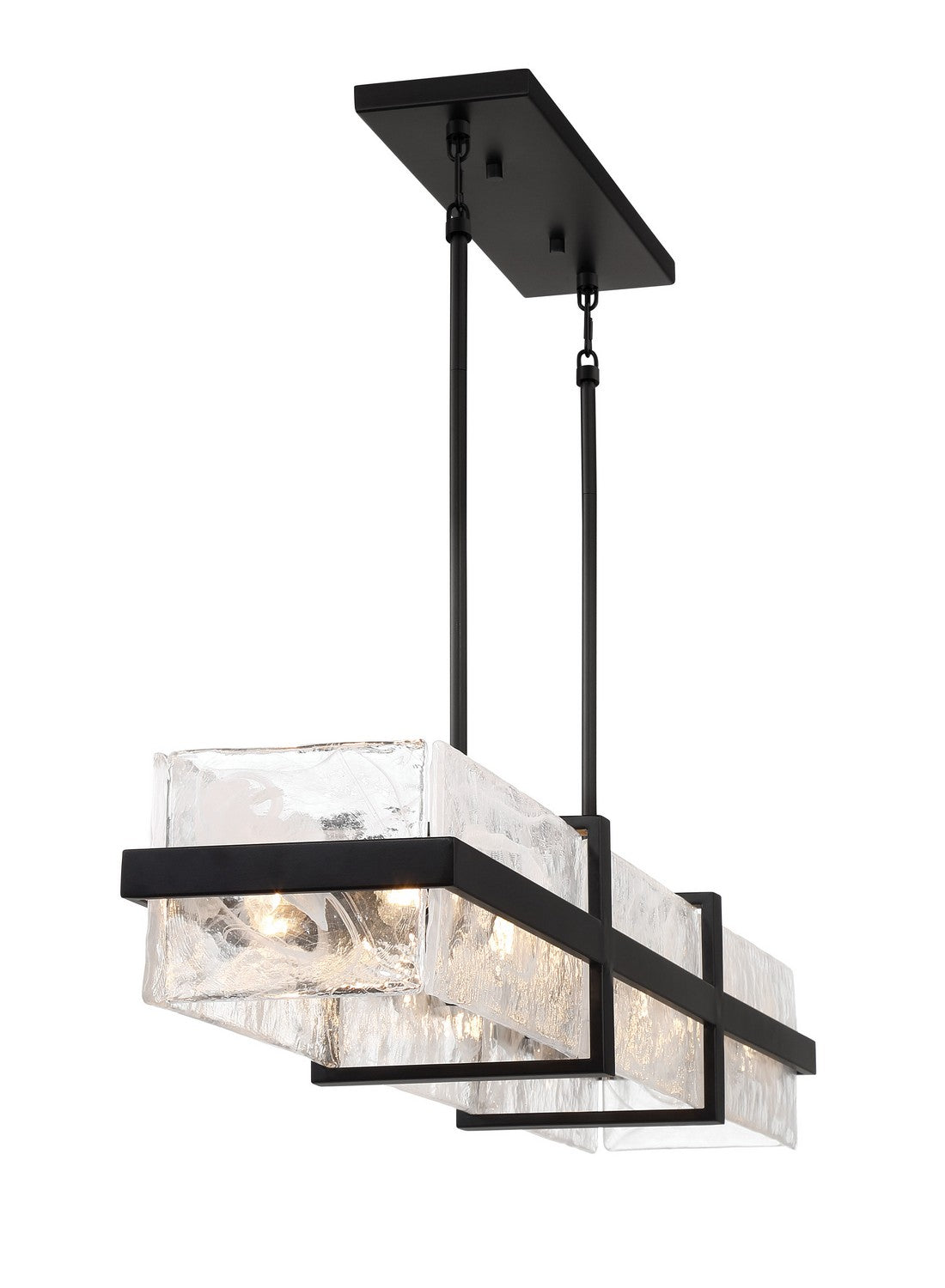 Minka-Lavery - 3617-66A - 12 Light Island Pendant - Cloud Break - Coal