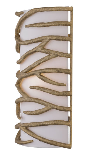Minka-Lavery - 3712-788 - Two Light Wall Sconce - Branch Reality - Ashen Gold