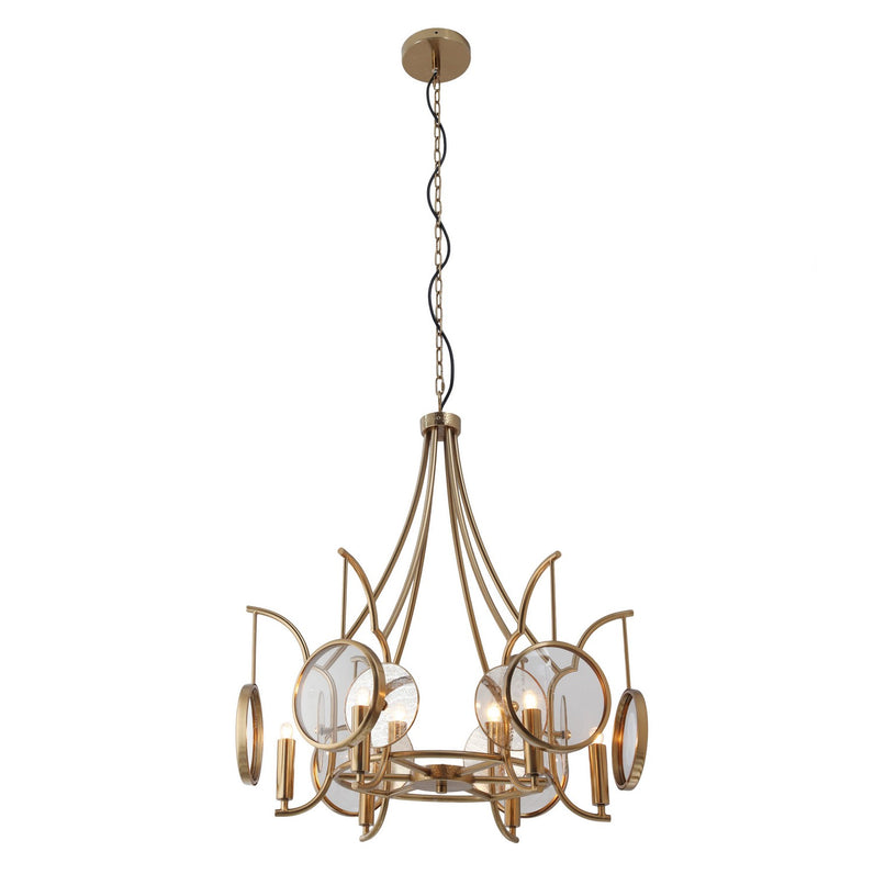 Minka-Lavery - 3816-863 - Six Light Chandelier - Into Focus - Artisan Brass