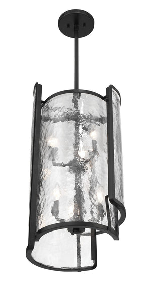 Minka-Lavery - 5266-66A - Six Light Foyer Pendant - Bella Collina - Coal