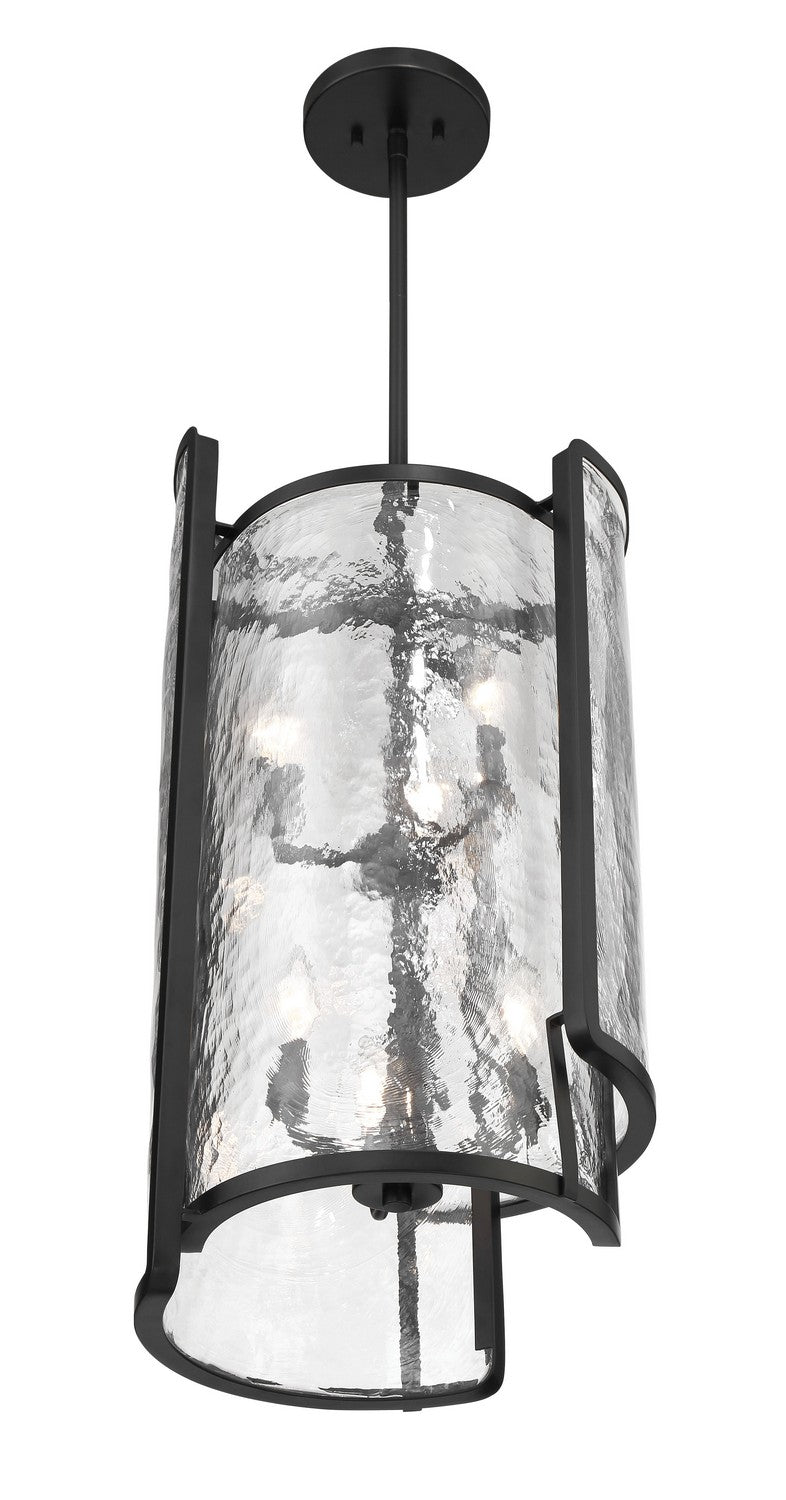 Minka-Lavery - 5266-66A - Six Light Foyer Pendant - Bella Collina - Coal