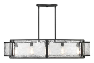 Minka-Lavery - 5268-66A - Five Light Island Pendant - Bella Collina - Coal