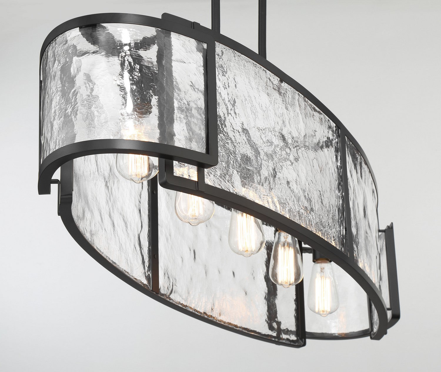 Minka-Lavery - 5268-66A - Five Light Island Pendant - Bella Collina - Coal