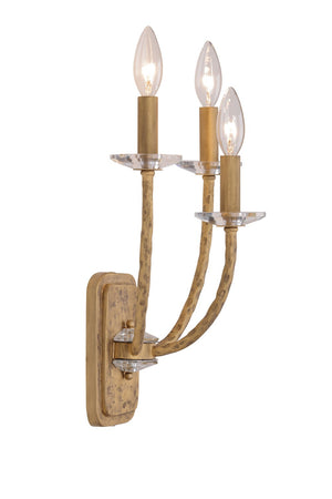 Minka-Lavery - 5283-788 - Three Light Wall Sconce - Atella - Ashen Gold