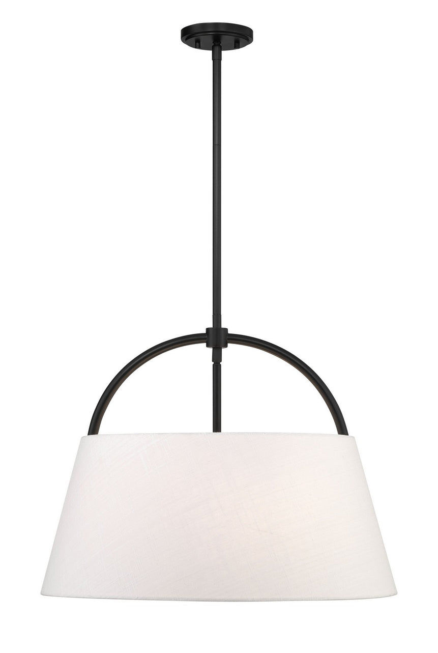 Minka-Lavery - 5396-66A - Four Light Island Pendant - Headington - Coal