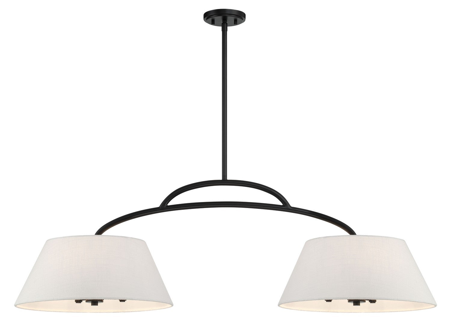 Minka-Lavery - 5398-66A - Six Light Island Pendant - Headington - Coal