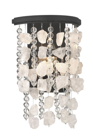 Minka-Lavery - 6701-66 - One Light Wall Sconce - Shimmering Elegance - Sand Coal