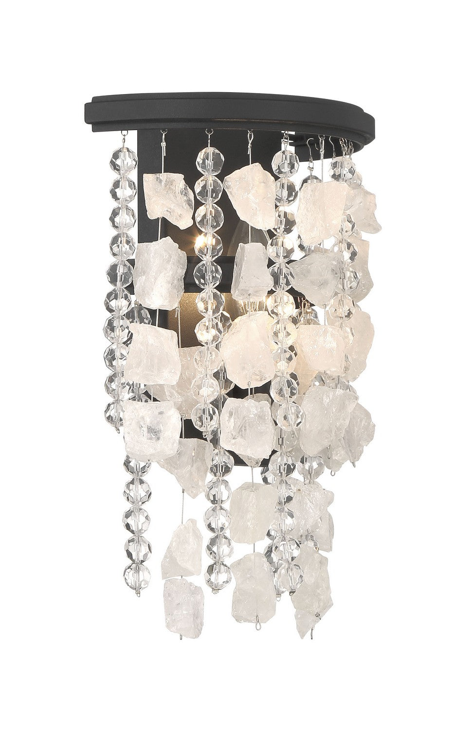 Minka-Lavery - 6701-66 - One Light Wall Sconce - Shimmering Elegance - Sand Coal