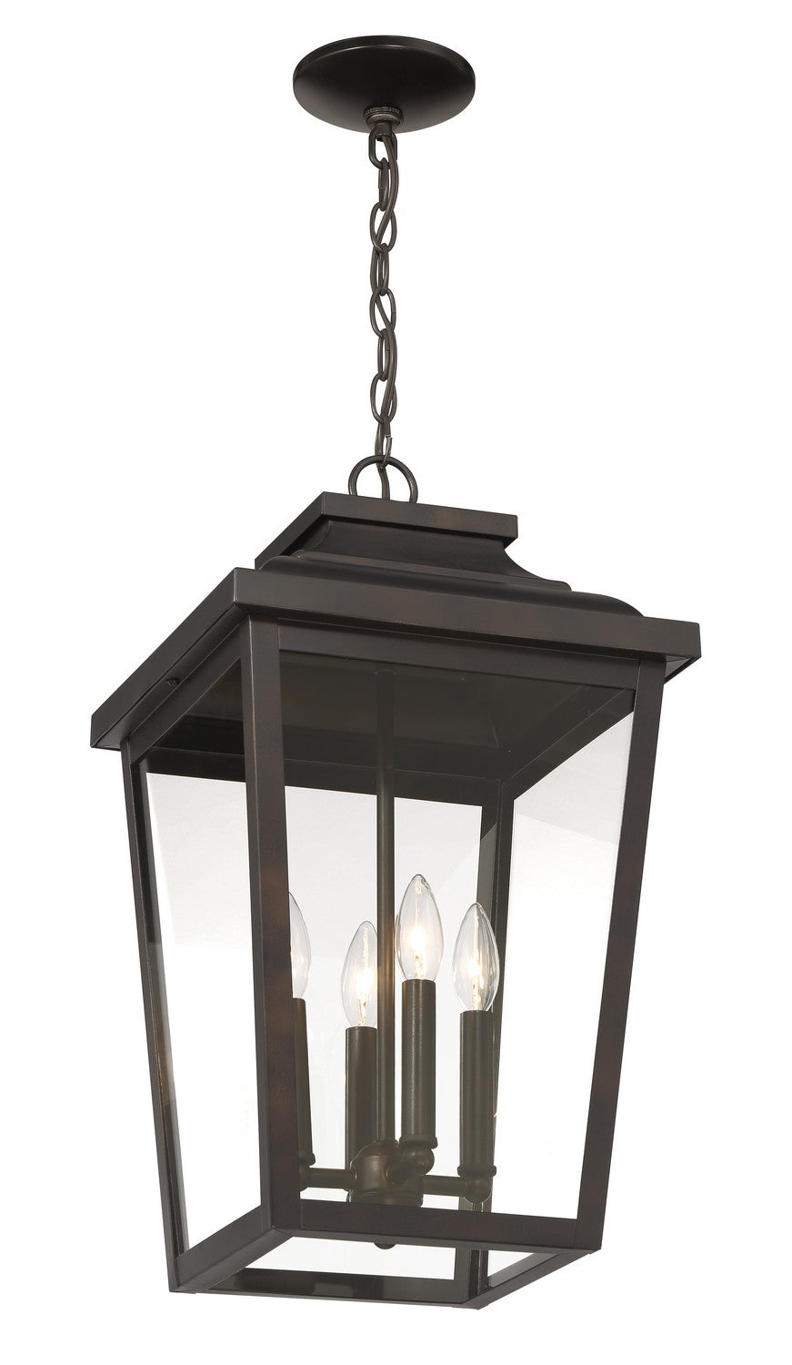 Minka-Lavery - 72175-189-C - Four Light Chain Hung - Irvington Manor - Chelesa Bronze