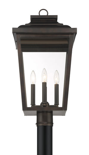 Minka-Lavery - 72177-189-C - Four Light Post Mount - Irvington Manor - Chelesa Bronze