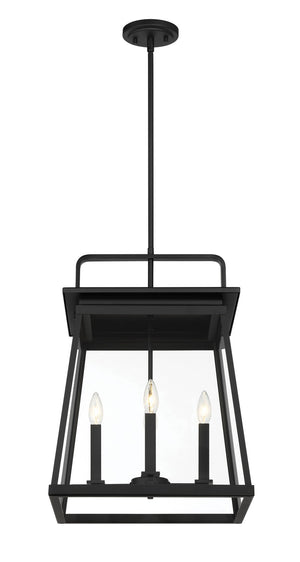 Minka-Lavery - 73216-66A - Four Light Outdoor Hanging Lantern - Isla Vista - Coal