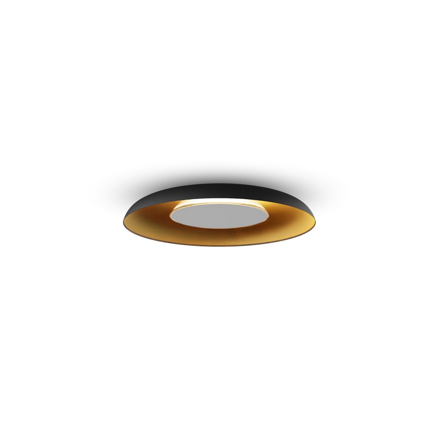 Koncept - RMW-09-SW-MWT-HW+18BD-MBG - LED Wall Sconce - Ramen - Matte Black w/Gold