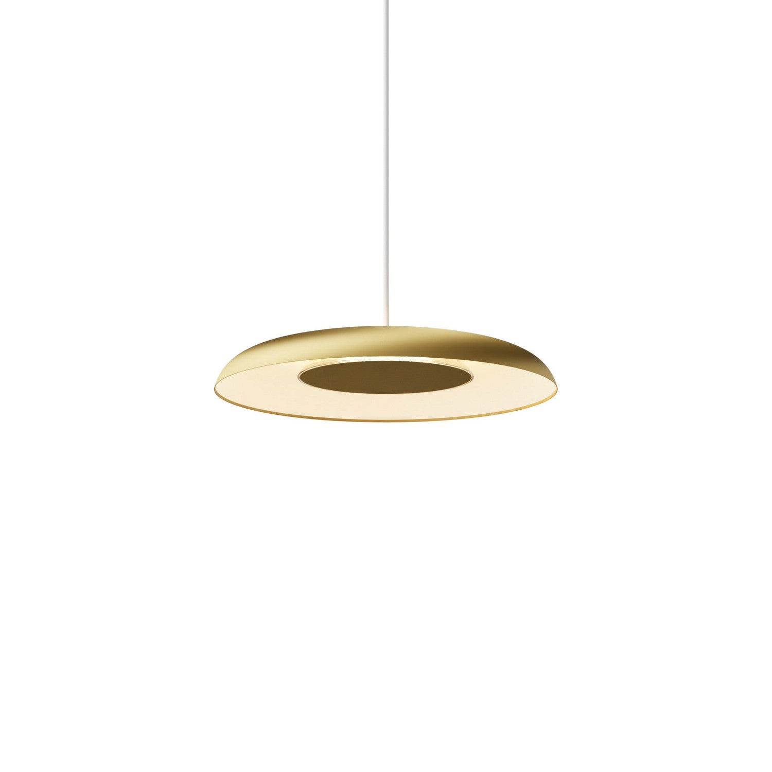 Koncept - RMW-09-SW-BRS-HW+18BD-GMW - LED Wall Sconce - Ramen - Gold w/Matte White