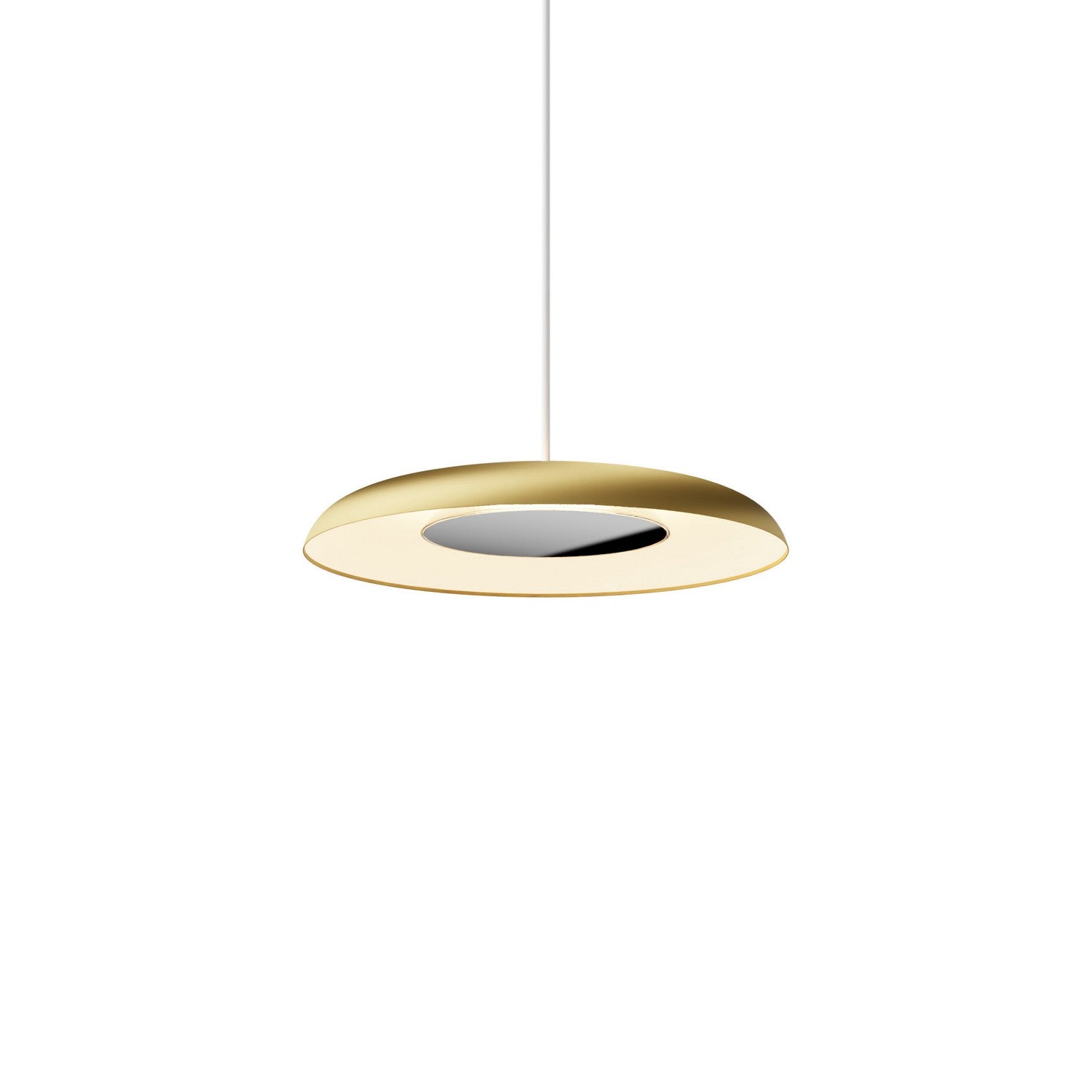 Koncept - RMW-09-SW-CRM-HW+18BD-GMW - LED Wall Sconce - Ramen - Gold w/Matte White