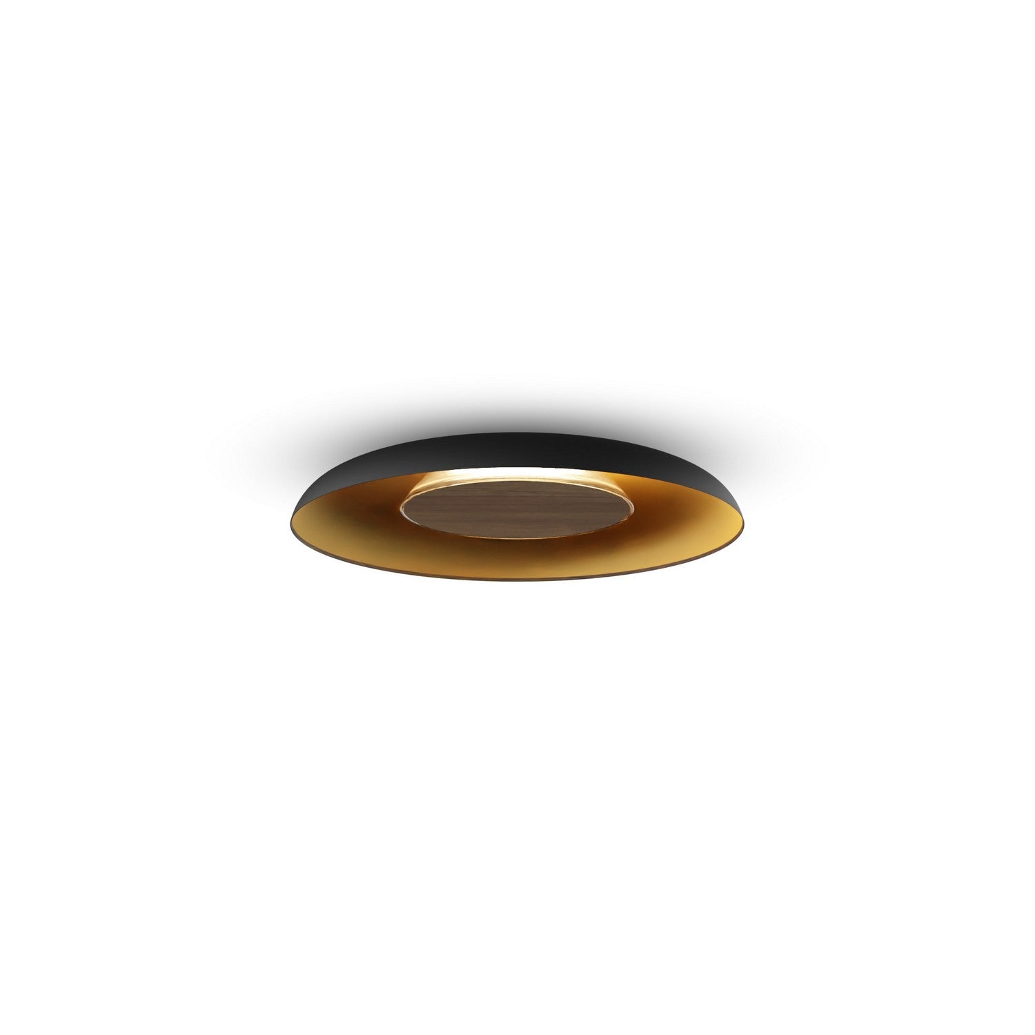 Koncept - RMW-09-SW-OWT-HW+18BD-MBG - LED Wall Sconce - Ramen - Matte Black w/Gold