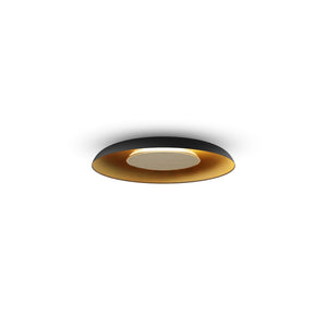 Koncept - RMW-09-SW-WOK-HW+18BD-MBG - LED Wall Sconce - Ramen - Matte Black w/Gold