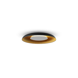 Koncept - RMW-09-SW-PTB-HW+18BD-MBG - LED Wall Sconce - Ramen - Matte Black w/Gold