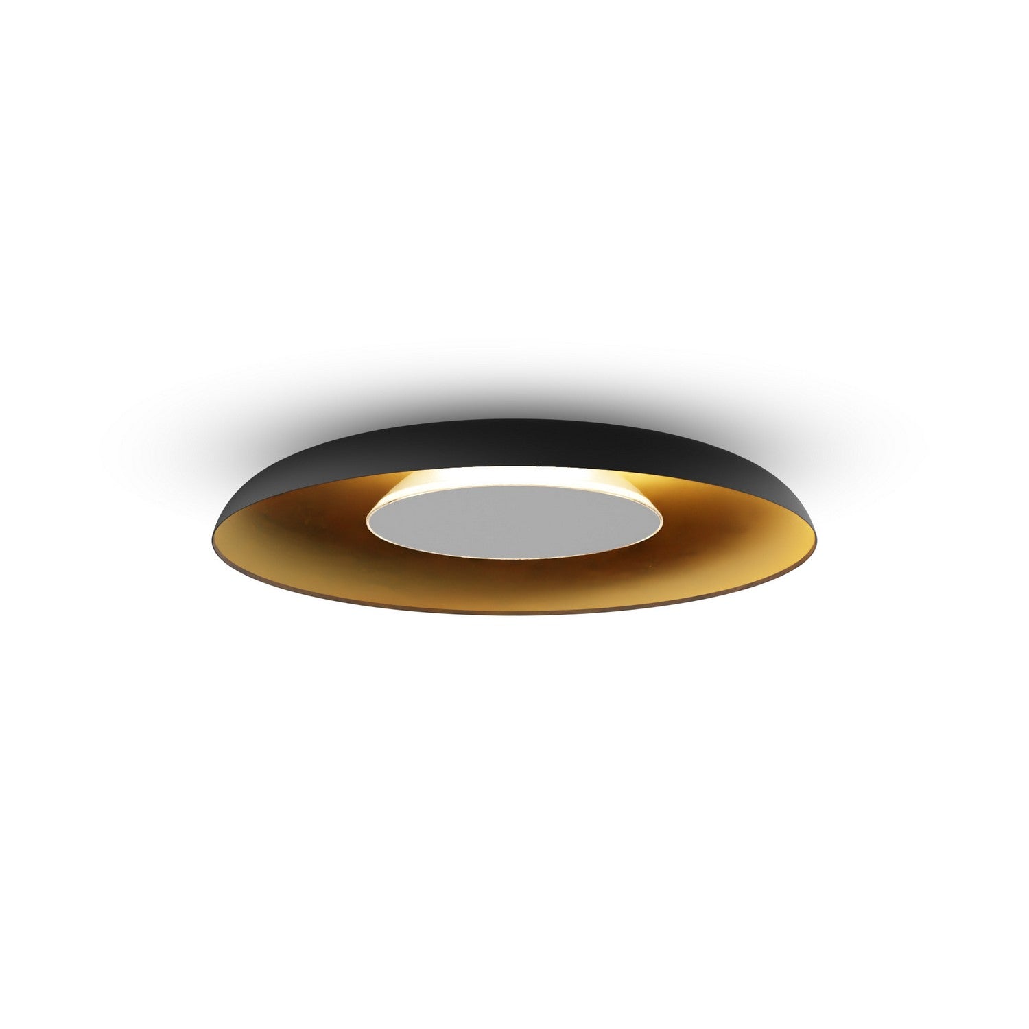 Koncept - RMW-12-SW-MWT-HW+24BD-MBG - LED Wall Sconce - Ramen - Matte Black w/Gold