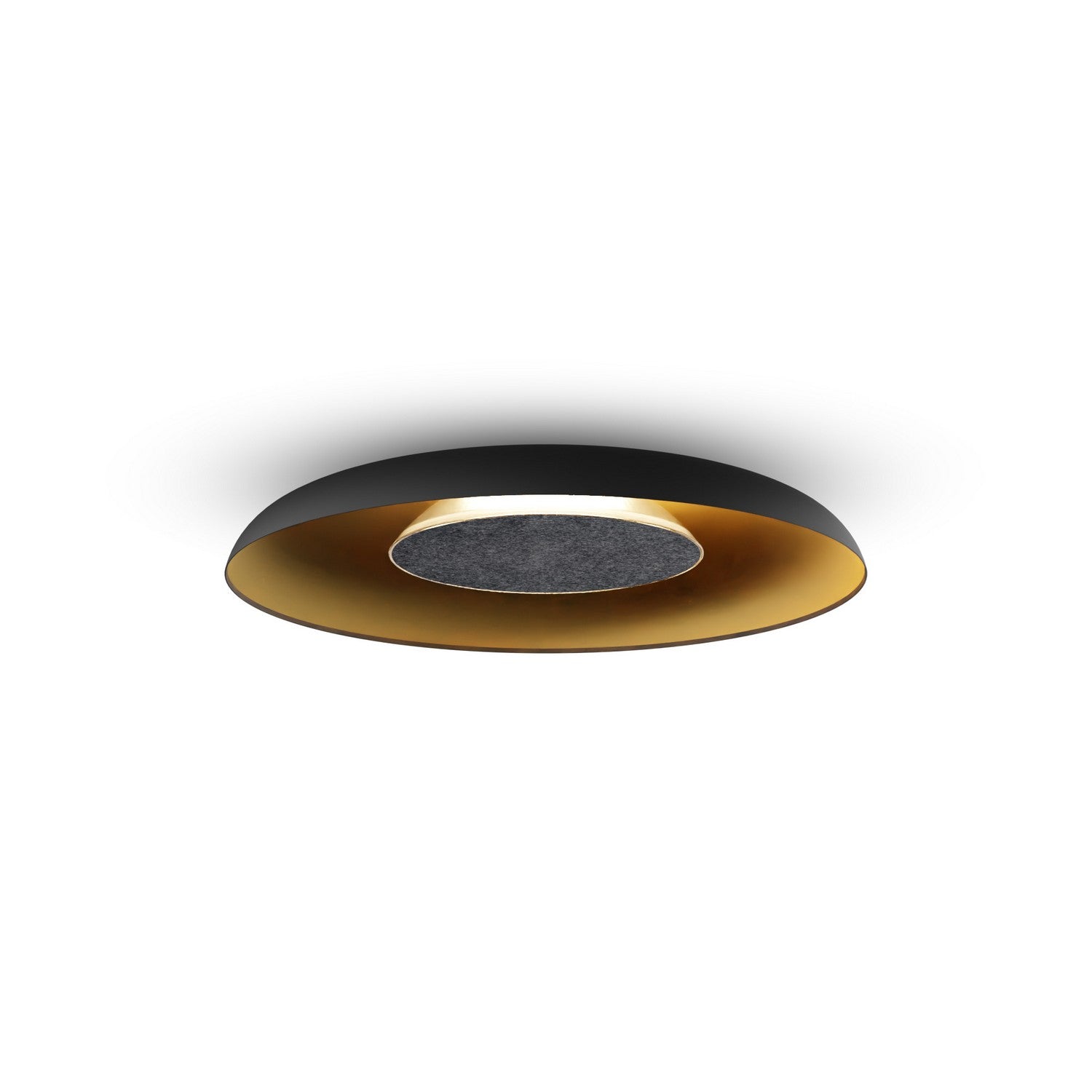 Koncept - RMW-12-SW-CCF-HW+24BD-MBG - LED Wall Sconce - Ramen - Matte Black w/Gold