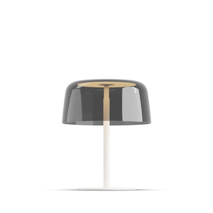 Koncept - YUT-SW-MWT+SDGY - LED Table Lamp - Yurei - Matte White