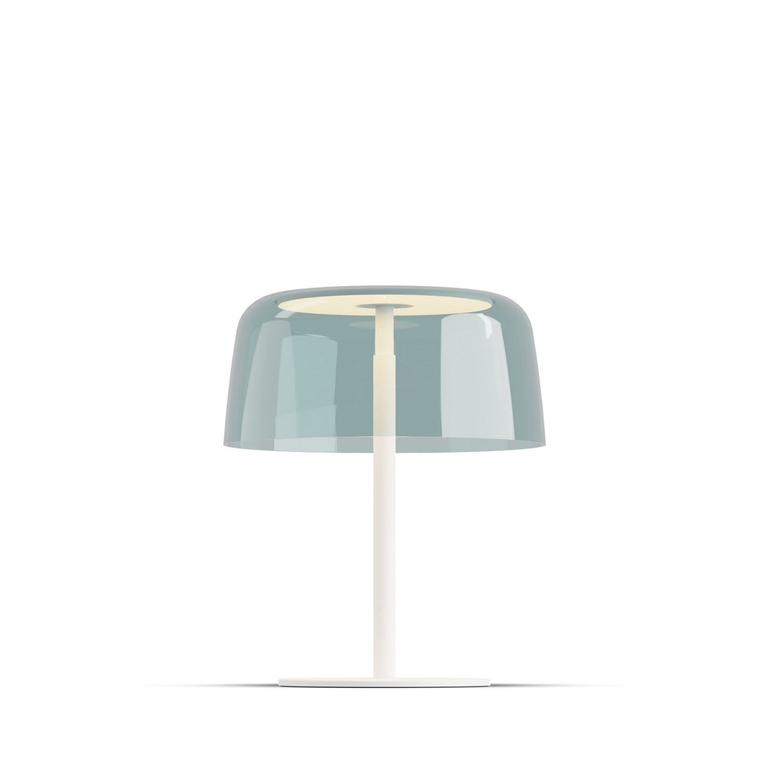 Koncept - YUT-SW-MWT+SBLU - LED Table Lamp - Yurei - Matte White