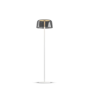 Koncept - YUF-SW-MWT+SDGY - LED Floor Lamp - Yurei - Matte White