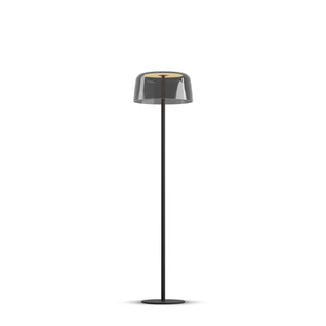 Koncept - YUF-SW-MTB+SDGY - LED Floor Lamp - Yurei - Matte Black