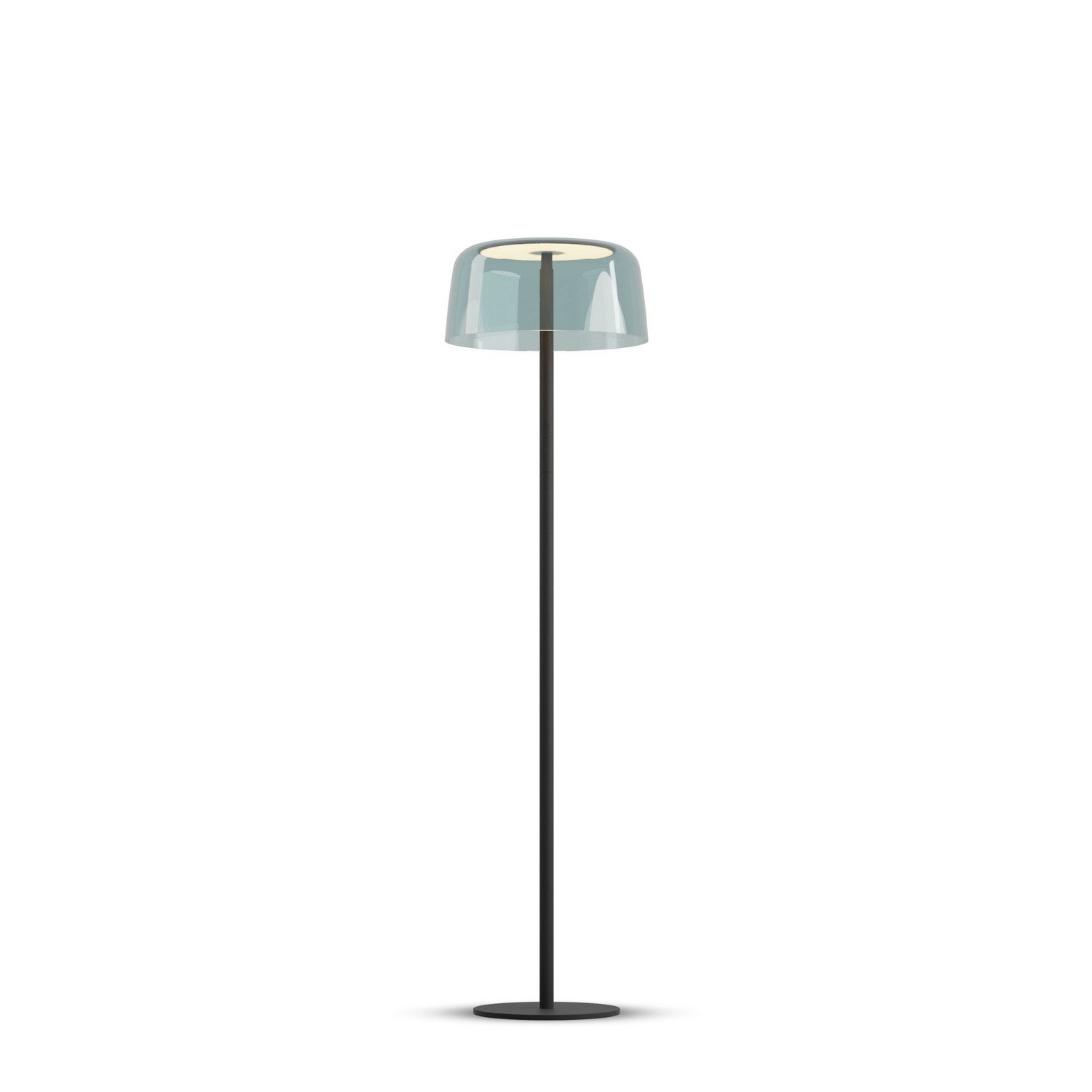 Koncept - YUF-SW-MTB+SBLU - LED Floor Lamp - Yurei - Matte Black