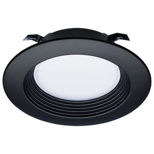 Satco - S11832R1 - LED Downlight - Black