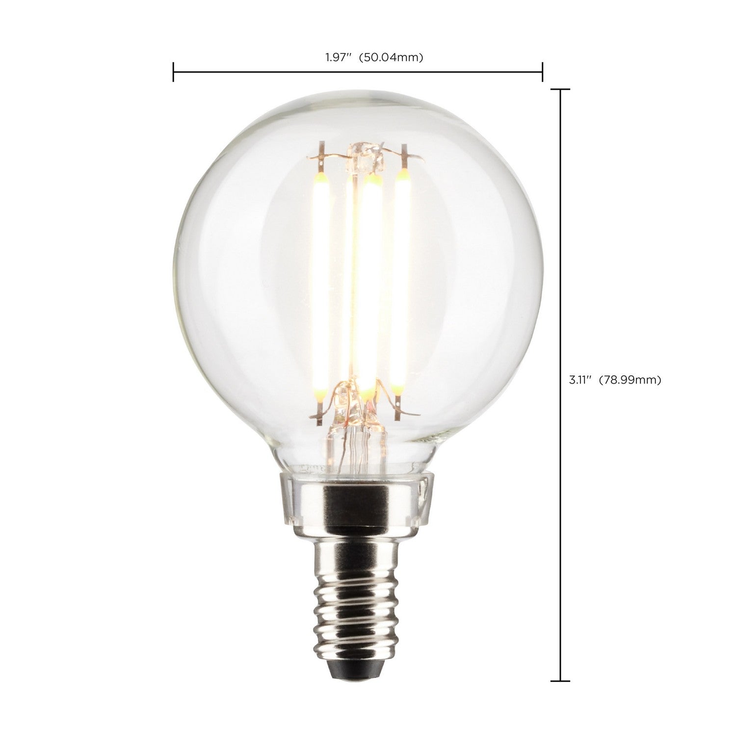 Satco - S21875 - Light Bulb - Clear