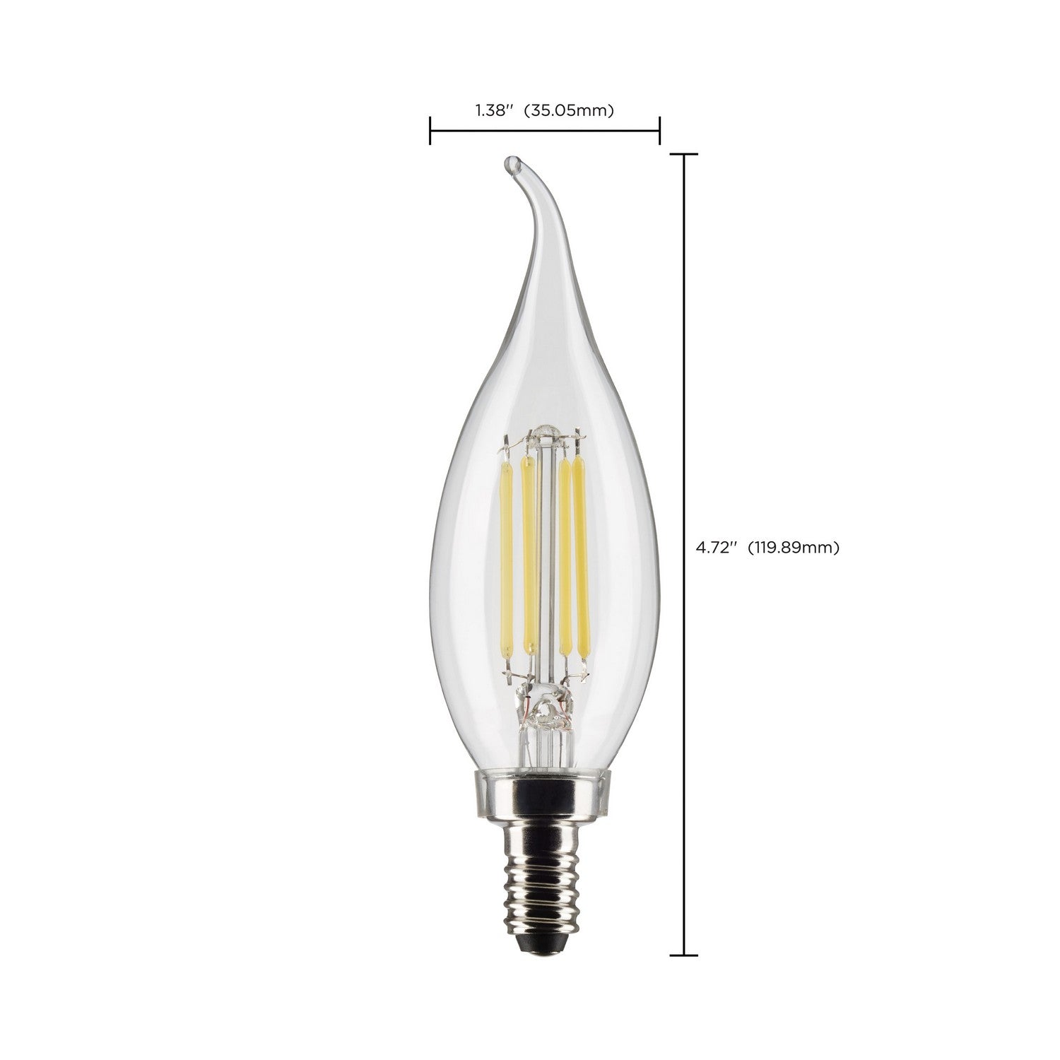 Satco - S21883 - Light Bulb - Clear