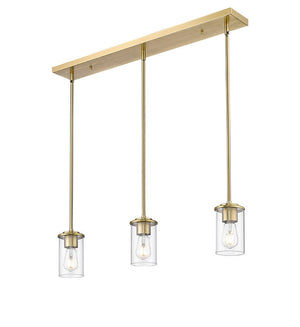 Z-Lite - 742MP-3LG - Three Light Pendant - Thayer - Luxe Gold