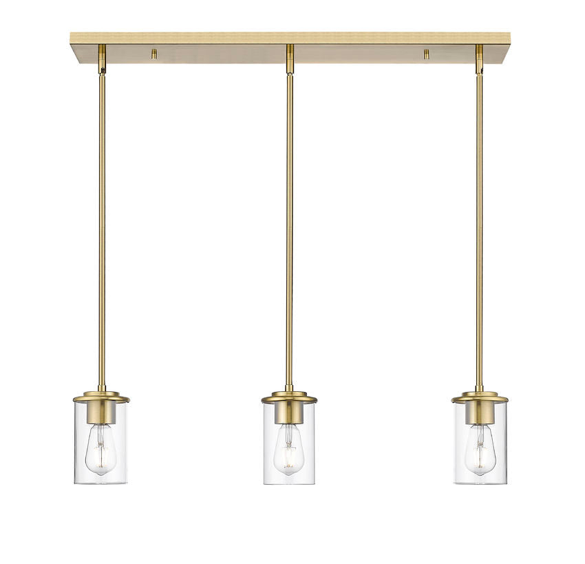 Z-Lite - 742MP-3LG - Three Light Pendant - Thayer - Luxe Gold