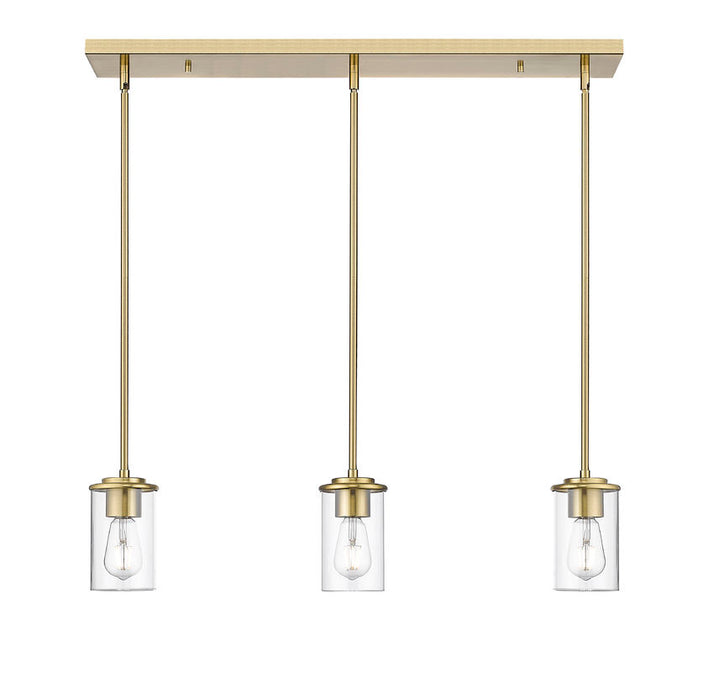 Z-Lite - 742MP-3LG - Three Light Pendant - Thayer - Luxe Gold