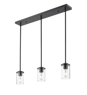 Z-Lite - 742MP-3MB - Three Light Pendant - Thayer - Matte Black